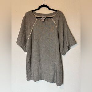 Prairie Underground Black and White Textured Top